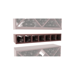 Elementcollection 7 Bottle Magnum Bottle Wood Cubby Walnut Stained