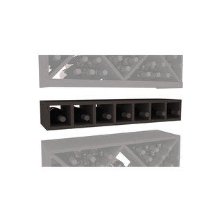 Elementcollection 7 Bottle Magnum Bottle Wood Cubby Black Stained