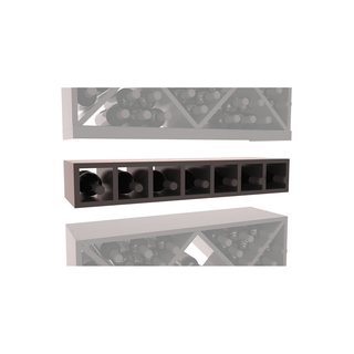 Elementcollection 7 Bottle Magnum Bottle Wood Cubby Black Stained