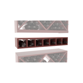 Elementcollection 7 Bottle Magnum Bottle Wood Cubby Cherry Stained