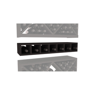 Elementcollection 7 Bottle Magnum Bottle Wood Cubby Black Stained