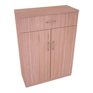 Elementcollection 6 Column Base Wood Wine Cabinet Unstained