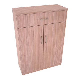 Elementcollection 6 Column Base Wood Wine Cabinet Unstained