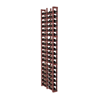 Elementcollection 1 Column Double Deep Wood Wine Rack Cherry Stained