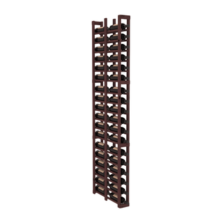 Elementcollection 1 Column Double Deep Wood Wine Rack Walnut Stained