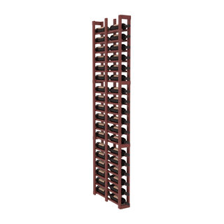 Elementcollection 1 Column Double Deep Wood Wine Rack Cherry Stained