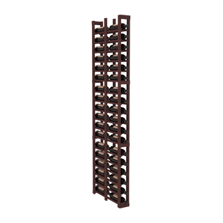 Elementcollection 1 Column Double Deep Wood Wine Rack Walnut Stained