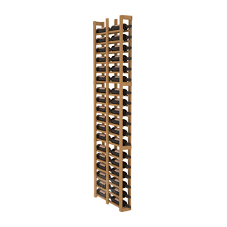 Elementcollection 1 Column Double Deep Wood Wine Rack Oak Stained