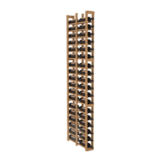 Elementcollection 1 Column Double Deep Wood Wine Rack Oak Stained