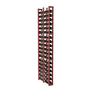 Elementcollection 1 Column Double Deep Wood Wine Rack Cherry Stained
