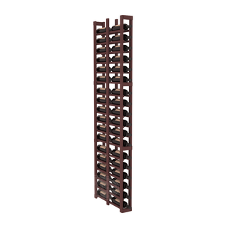 Elementcollection 1 Column Double Deep Wood Wine Rack Walnut Stained