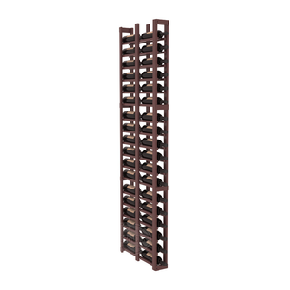 Elementcollection 1 Column Double Deep Wood Wine Rack Walnut Stained