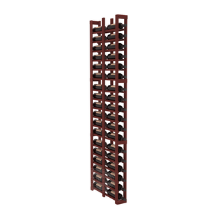 Elementcollection 1 Column Double Deep Wood Wine Rack Cherry Stained