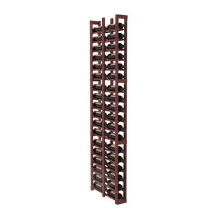 Elementcollection 1 Column Double Deep Wood Wine Rack Cherry Stained