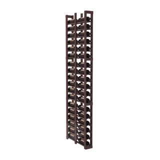Elementcollection 1 Column Double Deep Wood Wine Rack Walnut Stained
