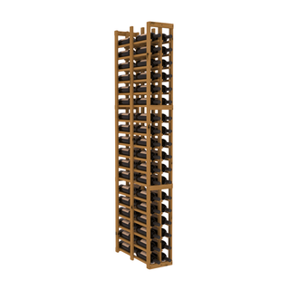 Elementcollection 2 Column Double Deep Wood Wine Rack Oak Stained