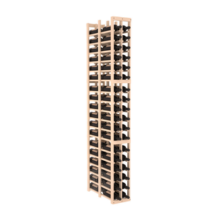 Elementcollection 2 Column Double Deep Wood Wine Rack Unstained Element Collection
