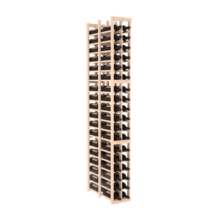 Elementcollection 2 Column Double Deep Wood Wine Rack Unstained