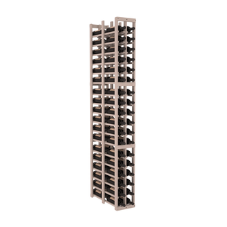 Elementcollection 2 Column Double Deep Wood Wine Rack Greywash Stained