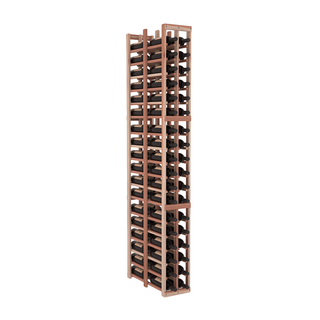 Elementcollection 2 Column Double Deep Wood Wine Rack Unstained