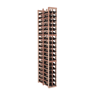 Elementcollection 2 Column Double Deep Wood Wine Rack Unstained