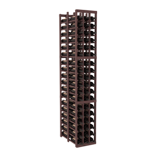 Elementcollection 3 Column Double Deep Wood Wine Rack Walnut Stained