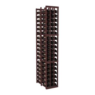 Elementcollection 3 Column Double Deep Wood Wine Rack Walnut Stained