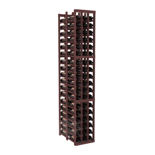 Elementcollection 3 Column Double Deep Wood Wine Rack Walnut Stained