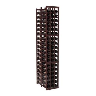 Elementcollection 3 Column Double Deep Wood Wine Rack Walnut Stained