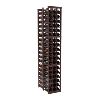 Elementcollection 3 Column Double Deep Wood Wine Rack Walnut Stained