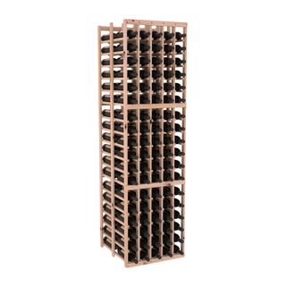 Elementcollection 5 Column Double Deep Wood Wine Rack Unstained