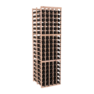 Elementcollection 5 Column Double Deep Wood Wine Rack Unstained