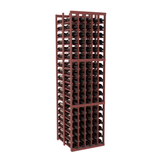 Elementcollection 5 Column Double Deep Wood Wine Rack Cherry Stained