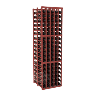 Elementcollection 5 Column Double Deep Wood Wine Rack Cherry Stained