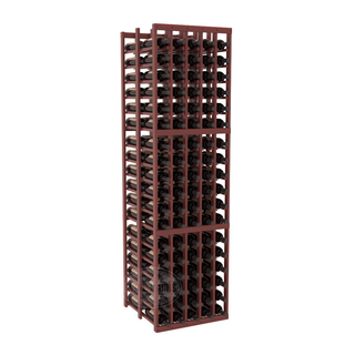 Elementcollection 5 Column Double Deep Wood Wine Rack Cherry Stained