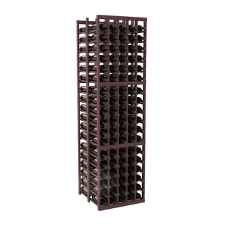 Elementcollection 5 Column Double Deep Wood Wine Rack Walnut Stained