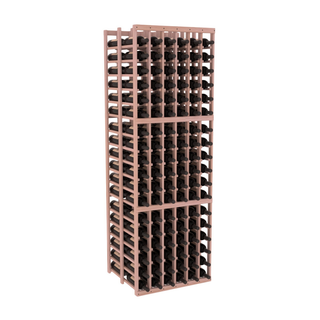 Elementcollection 6 Column Double Deep Wood Wine Rack Unstained
