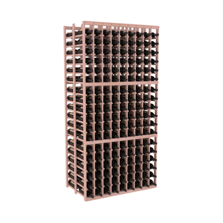 Elementcollection 9 Column Double Deep Wood Wine Rack Unstained
