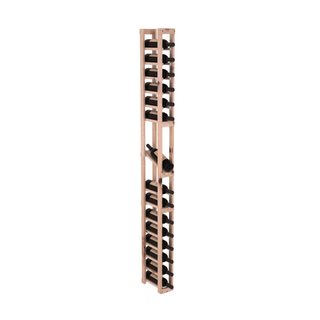 Elementcollection 1 Column Display Row Wood Wine Rack Unstained