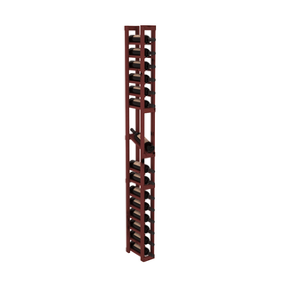 Elementcollection 1 Column Display Row Wood Wine Rack Cherry Stained