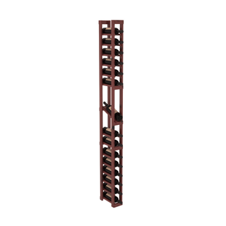 Elementcollection 1 Column Display Row Wood Wine Rack Cherry Stained