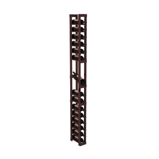 Elementcollection 1 Column Display Row Wood Wine Rack Walnut Stained