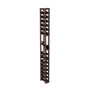 Elementcollection 1 Column Display Row Wood Wine Rack Walnut Stained