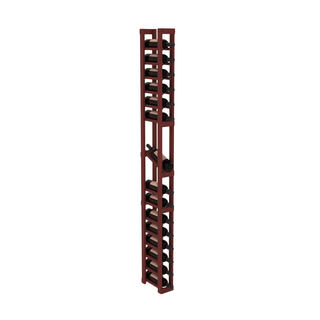 Elementcollection 1 Column Display Row Wood Wine Rack Cherry Stained