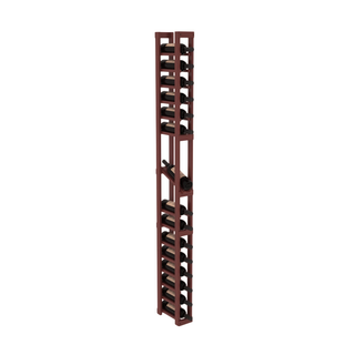 Elementcollection 1 Column Display Row Wood Wine Rack Cherry Stained