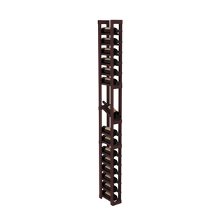 Elementcollection 1 Column Display Row Wood Wine Rack Walnut Stained