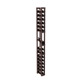 Elementcollection 1 Column Display Row Wood Wine Rack Walnut Stained