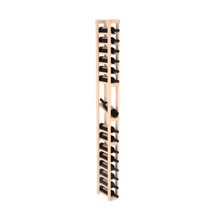 Elementcollection 1 Column Display Row Wood Wine Rack Unstained Element Collection