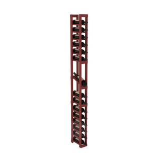 Elementcollection 1 Column Display Row Wood Wine Rack Cherry Stained