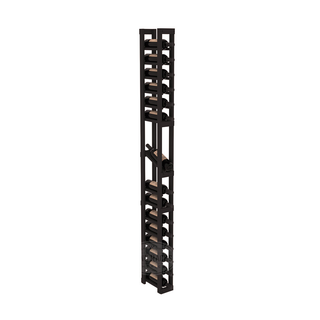 Elementcollection 1 Column Display Row Wood Wine Rack Black Stained
